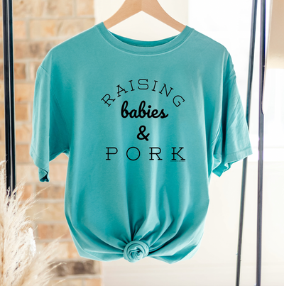 Raising Babies & Pork ComfortWash/ComfortColor T-Shirt (S-4XL) - Multiple Colors!