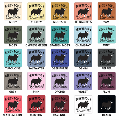Berk'N For A Banner ComfortWash/ComfortColor T-Shirt (S-4XL) - Multiple Colors!