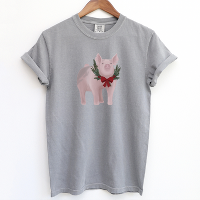 Christmas Pig ComfortWash/ComfortColor T-Shirt (S-4XL) - Multiple Colors!