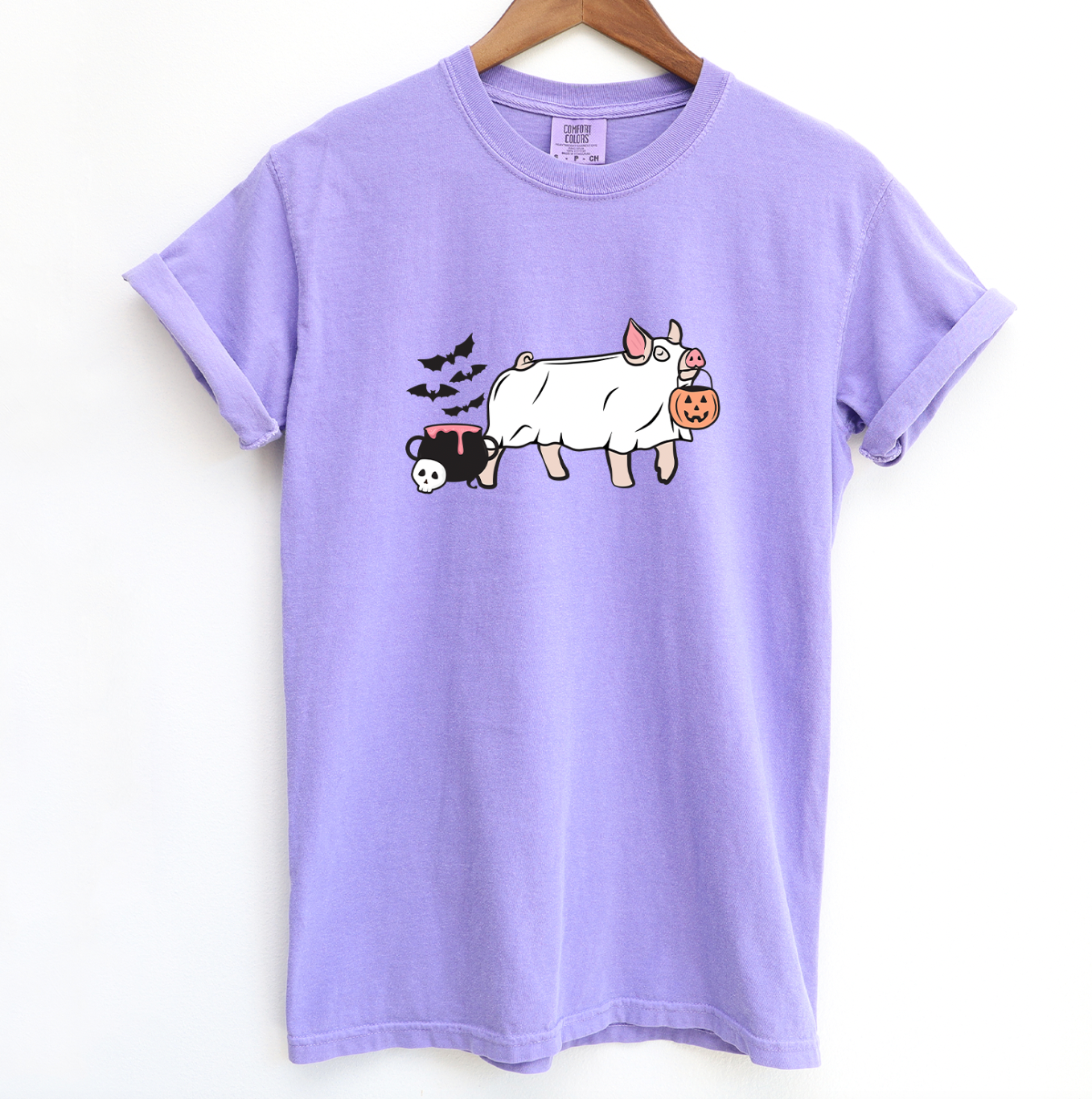 Ghost Pig ComfortWash/ComfortColor T-Shirt (S-4XL) - Multiple Colors!