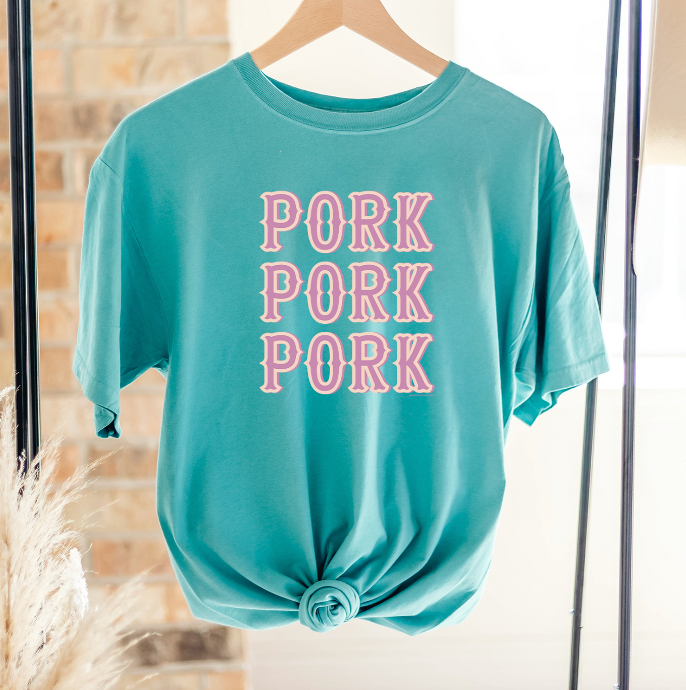 Western Pork ComfortWash/ComfortColor T-Shirt (S-4XL) - Multiple Colors!
