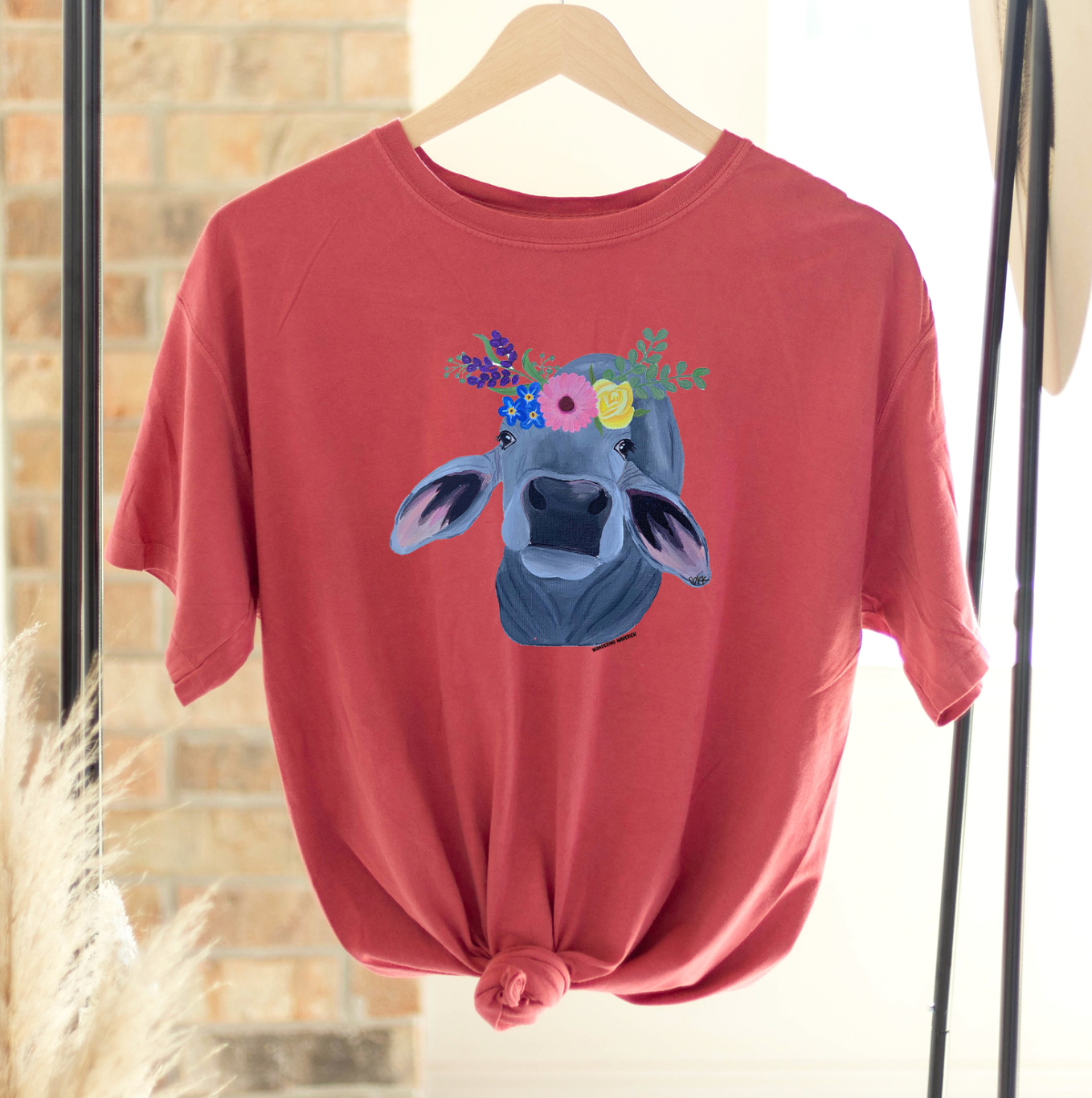 Brahman Flower ComfortWash/ComfortColor T-Shirt (S-4XL) - Multiple Colors!