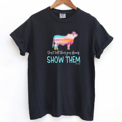 Show Them Brahman ComfortWash/ComfortColor T-Shirt (S-4XL) - Multiple Colors!