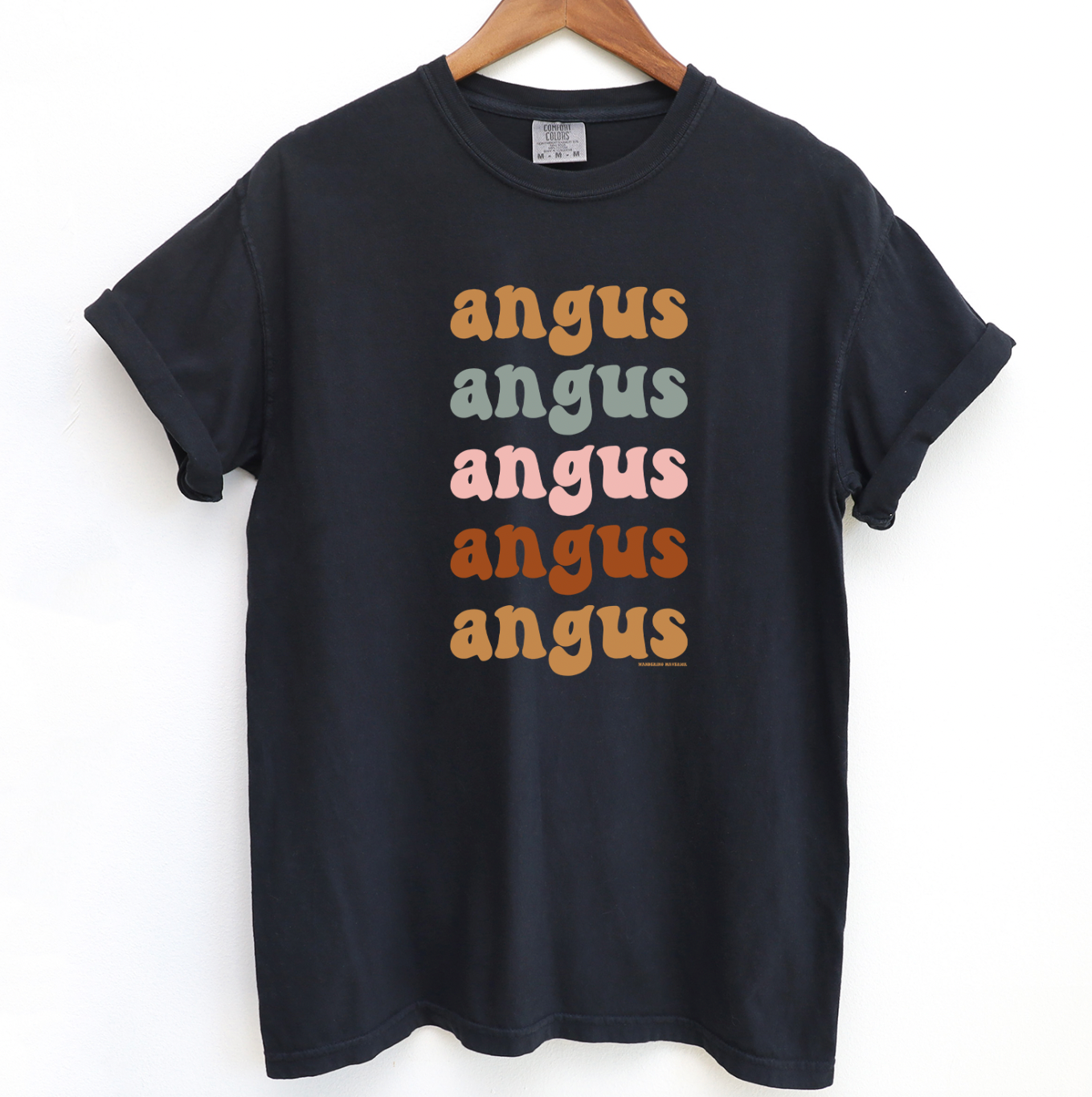 Groovy Angus ComfortWash/ComfortColor T-Shirt (S-4XL) - Multiple Colors!