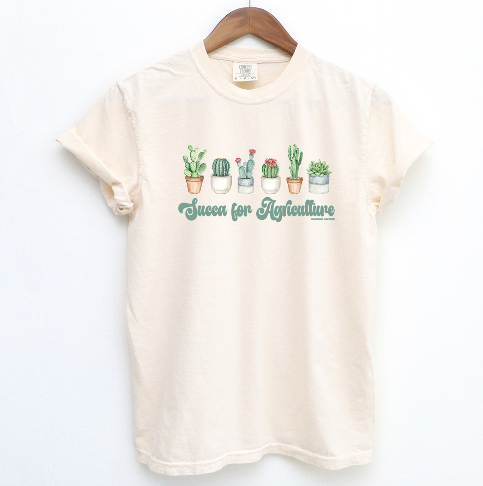 Succa For Agriculture ComfortWash/ComfortColor T-Shirt (S-4XL) - Multiple Colors!