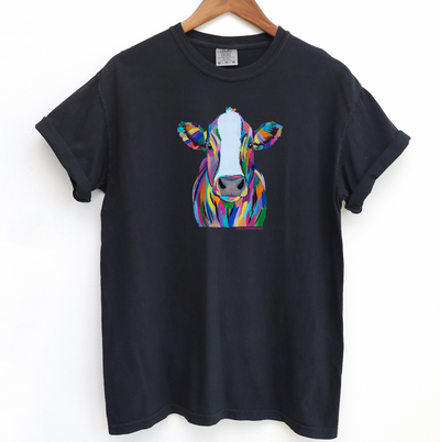 Rainbow Cow ComfortWash/ComfortColor T-Shirt (S-4XL) - Multiple Colors!