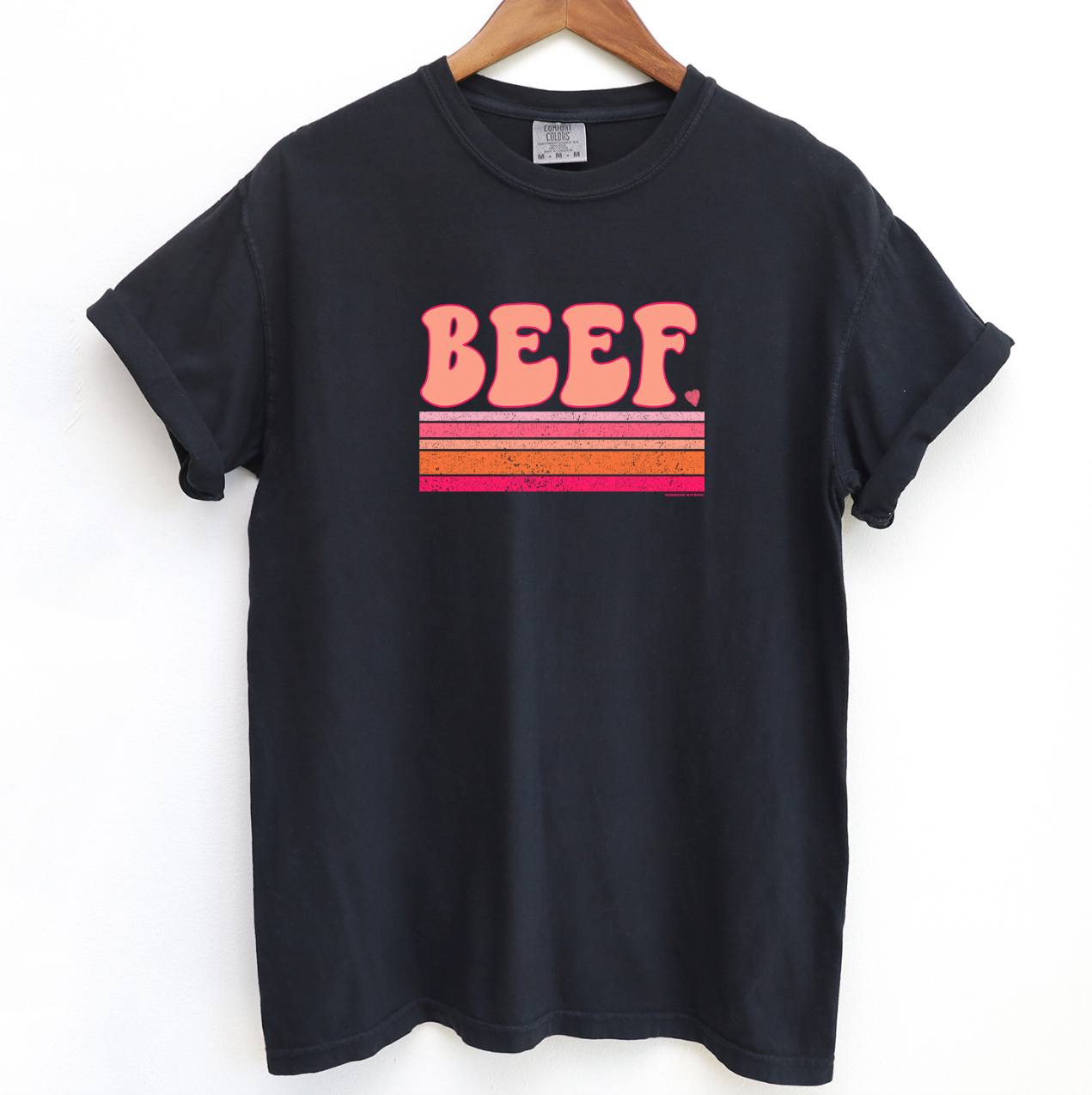 Peachy Beef ComfortWash/ComfortColor T-Shirt (S-4XL) - Multiple Colors!