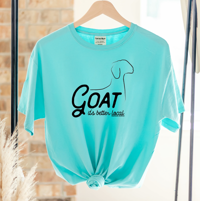 Goat Its Better Local ComfortWash/ComfortColor T-Shirt (S-4XL) - Multiple Colors!