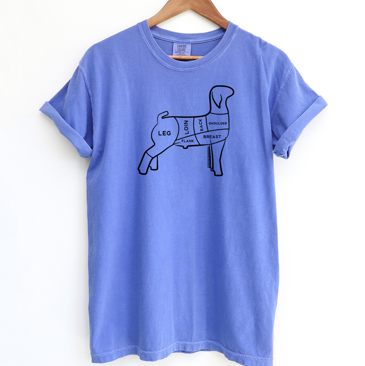 Goat Cuts ComfortWash/ComfortColor T-Shirt (S-4XL) - Multiple Colors!