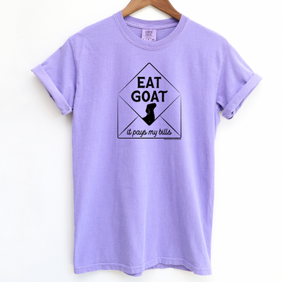 Goat Pays My Bills ComfortWash/ComfortColor T-Shirt (S-4XL) - Multiple Colors!
