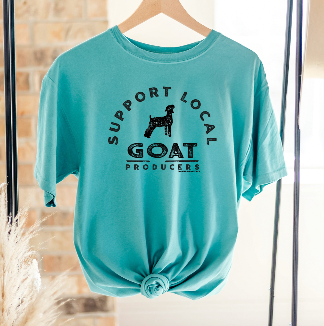 Support Local Goat Producers ComfortWash/ComfortColor T-Shirt (S-4XL) - Multiple Colors!