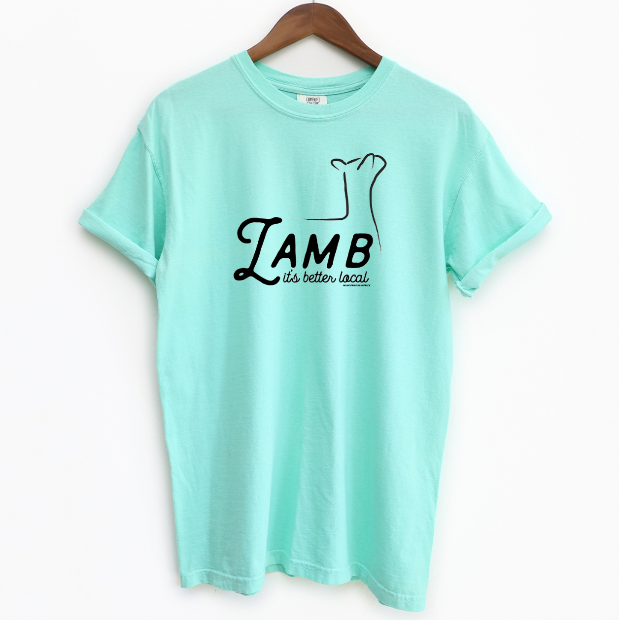 Lamb Its Better Local ComfortWash/ComfortColor T-Shirt (S-4XL) - Multiple Colors!