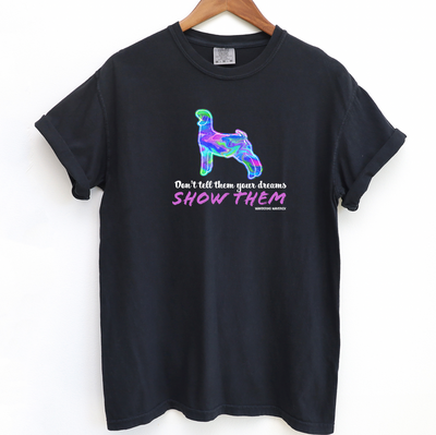 Show Them Goat ComfortWash/ComfortColor T-Shirt (S-4XL) - Multiple Colors!
