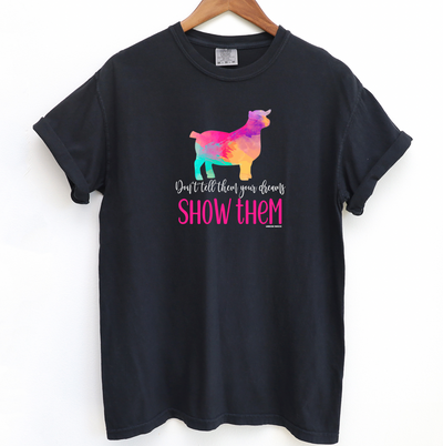 Show Them Pygmy Goat ComfortWash/ComfortColor T-Shirt (S-4XL) - Multiple Colors!
