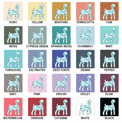 Turquoise Cheetah Goat ComfortWash/ComfortColor T-Shirt (S-4XL) - Multiple Colors!