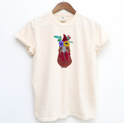 Chicken Flower ComfortWash/ComfortColor T-Shirt (S-4XL) - Multiple Colors!