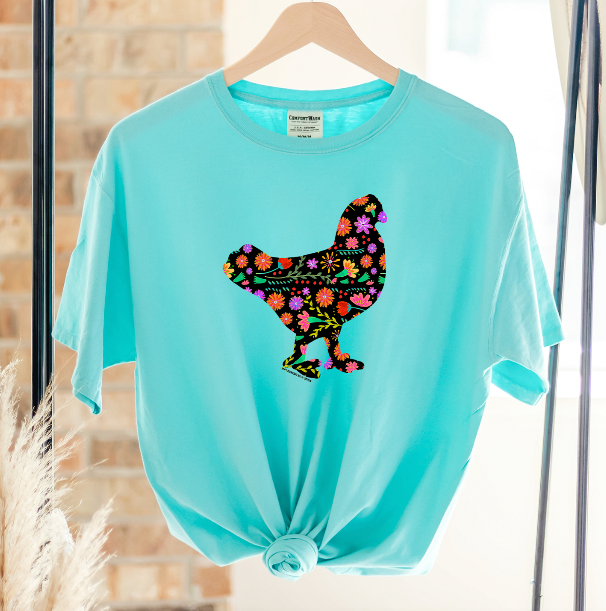 Fiesta Chicken ComfortWash/ComfortColor T-Shirt (S-4XL) - Multiple Colors!