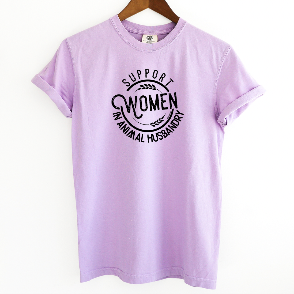 Support Women In Animal Husbandry ComfortWash/ComfortColor T-Shirt (S-4XL) - Multiple Colors!