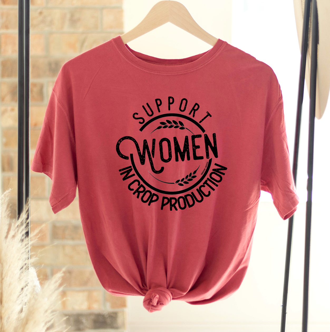 Support Women In Crop Production ComfortWash/ComfortColor T-Shirt (S-4XL) - Multiple Colors!