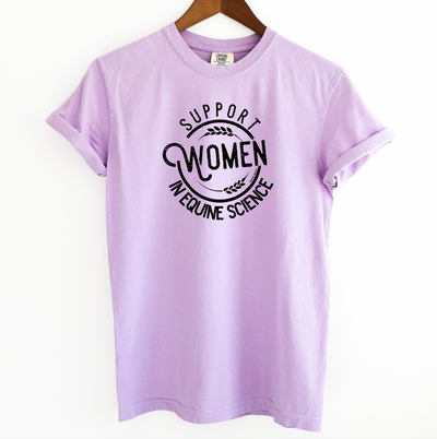 Support Women In Equine Science ComfortWash/ComfortColor T-Shirt (S-4XL) - Multiple Colors!