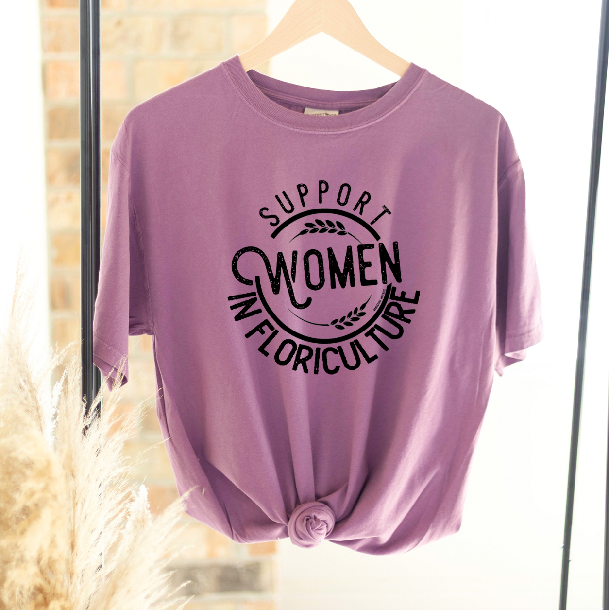 Support Women In Floriculture ComfortWash/ComfortColor T-Shirt (S-4XL) - Multiple Colors!