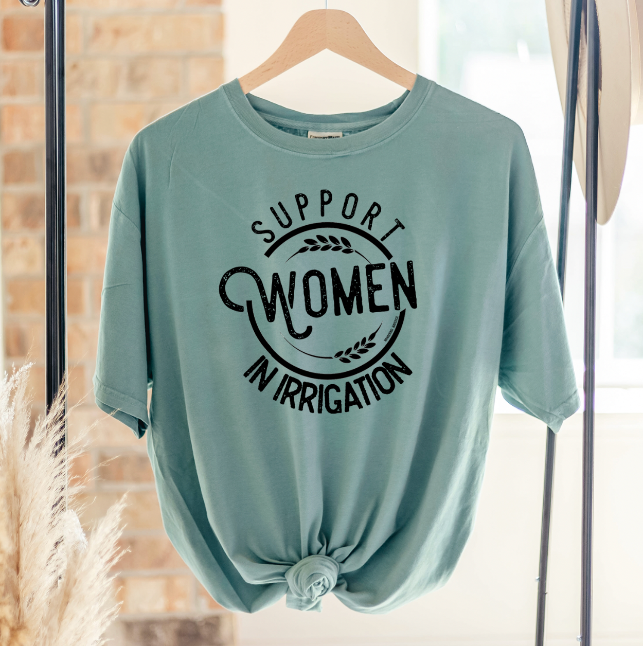 Support Women In Irrigation ComfortWash/ComfortColor T-Shirt (S-4XL) - Multiple Colors!
