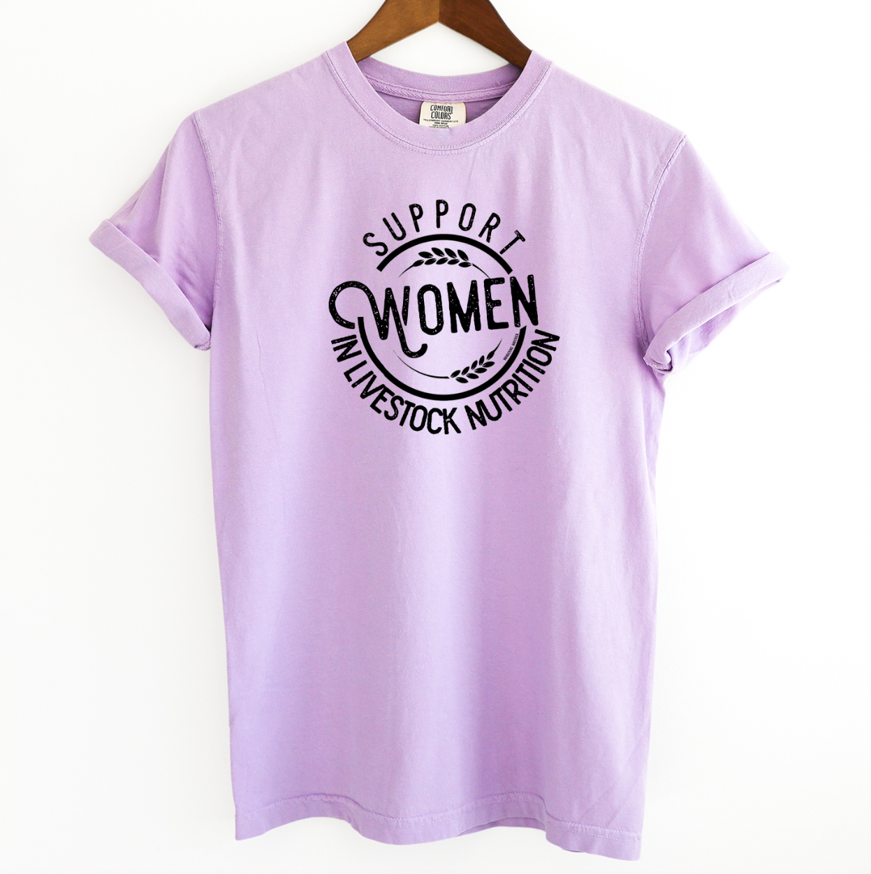 Support Women In Livestock Nutrition ComfortWash/ComfortColor T-Shirt (S-4XL) - Multiple Colors!