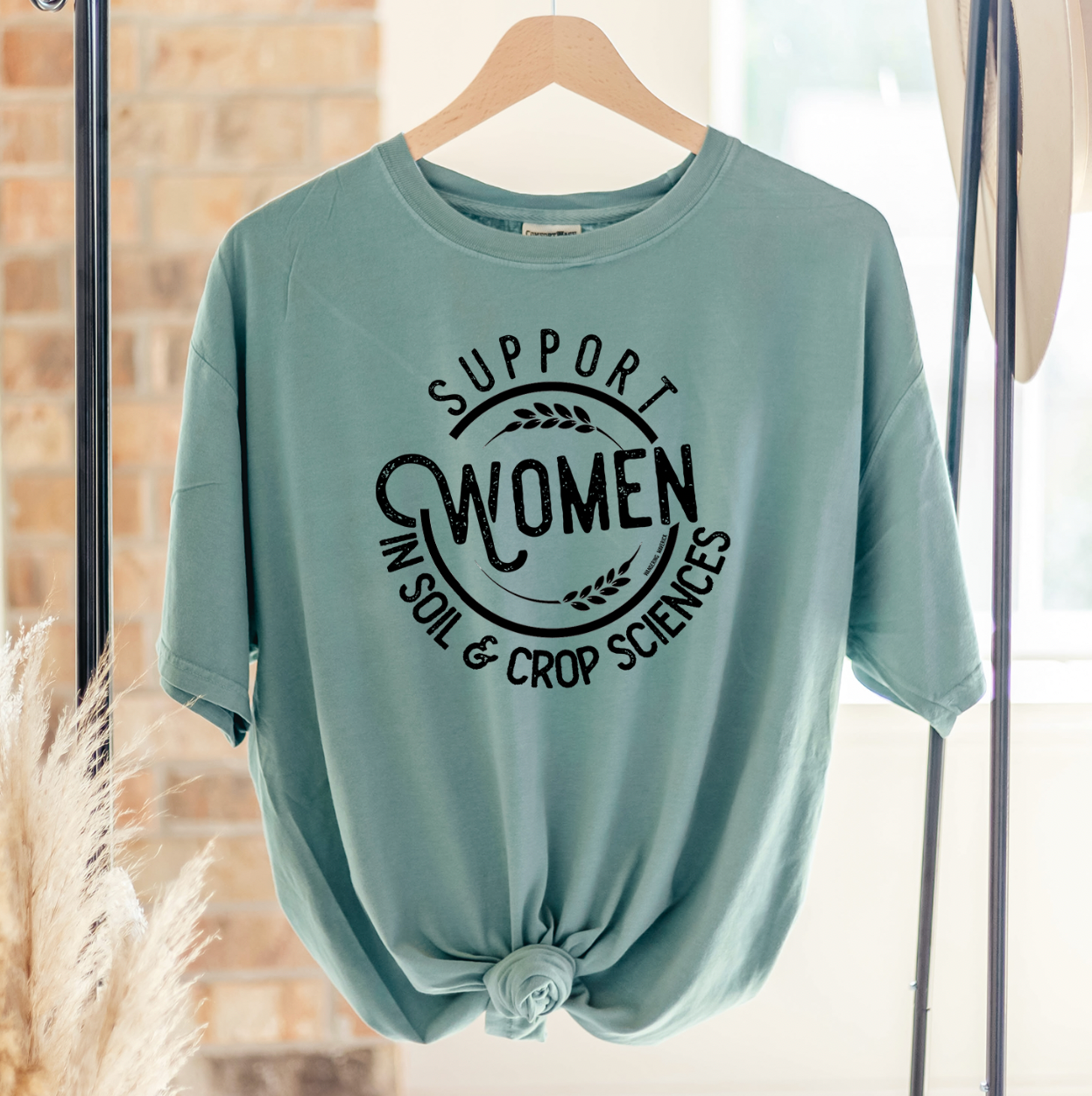 Support Women In Soil & Crop Sciences ComfortWash/ComfortColor T-Shirt (S-4XL) - Multiple Colors!