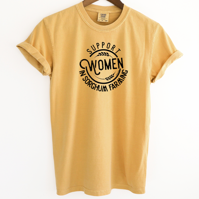 Support Women In Sorghum Farming ComfortWash/ComfortColor T-Shirt (S-4XL) - Multiple Colors!