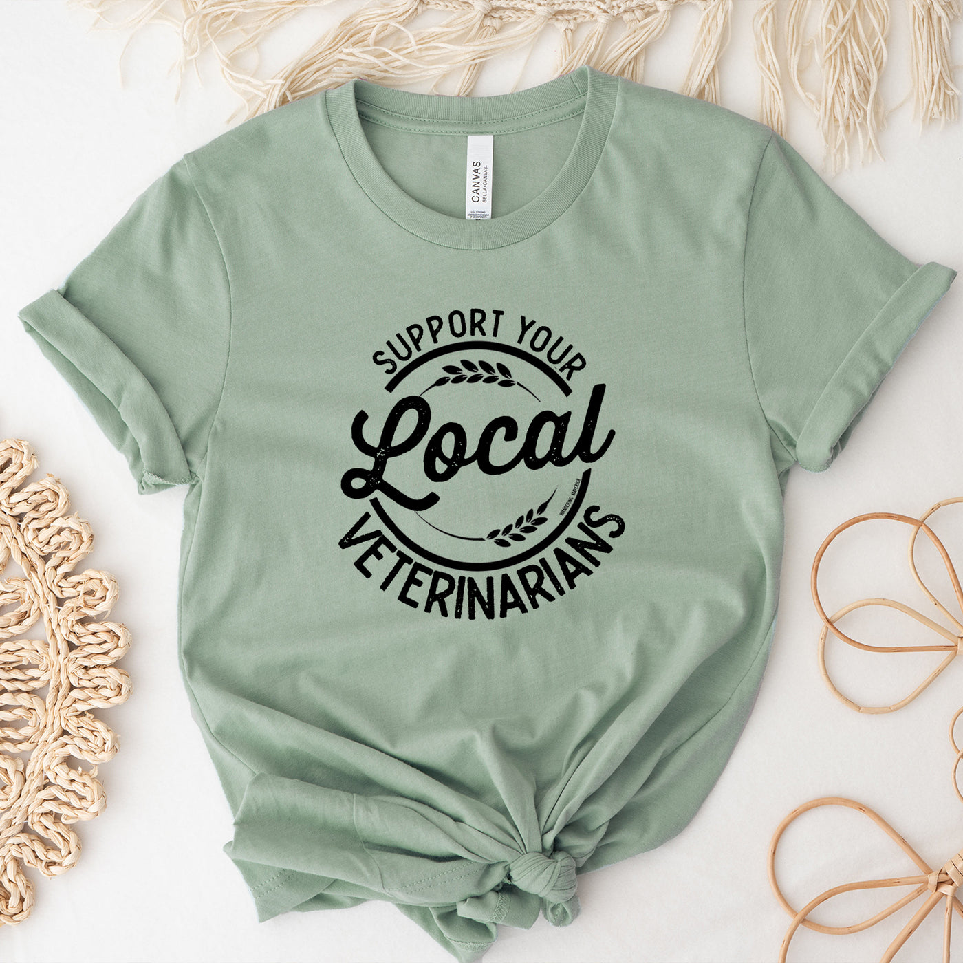 Support Your Local Veterinarians T-Shirt (XS-4XL) - Multiple Colors!