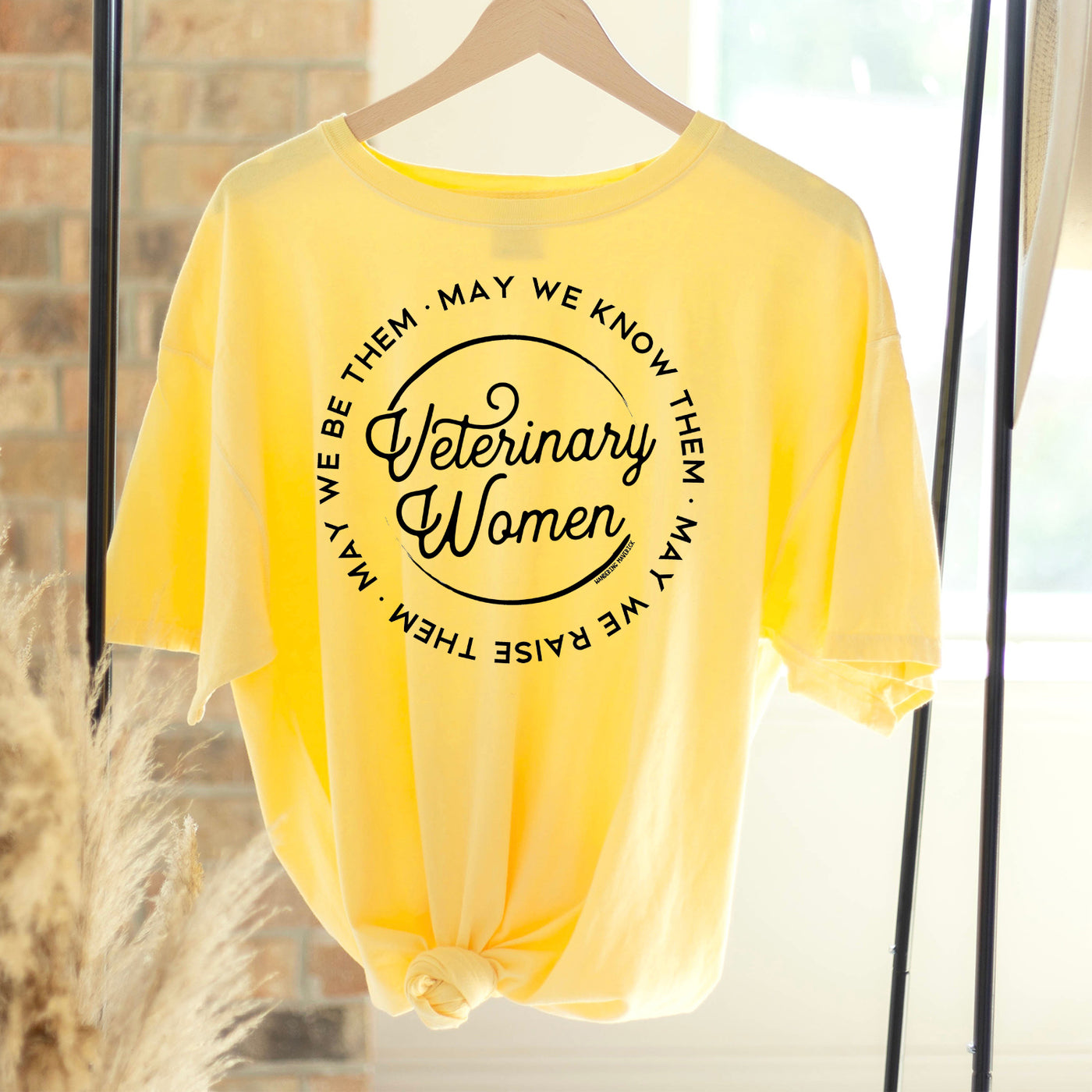 Veterinary Women ComfortWash/ComfortColor T-Shirt (S-4XL) - Multiple Colors!