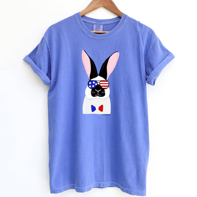 Patriotic Rabbit ComfortWash/ComfortColor T-Shirt (S-4XL) - Multiple Colors!