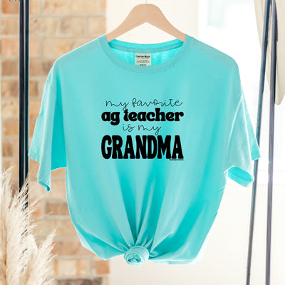 My Favorite Ag Teacher Is My Grandma ComfortWash/ComfortColor T-Shirt (S-4XL) - Multiple Colors!