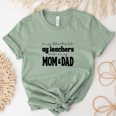 My Favorite Ag Teachers Are My Mom & Dad BLACKINK T-Shirt (XS-4XL) - Multiple Colors!