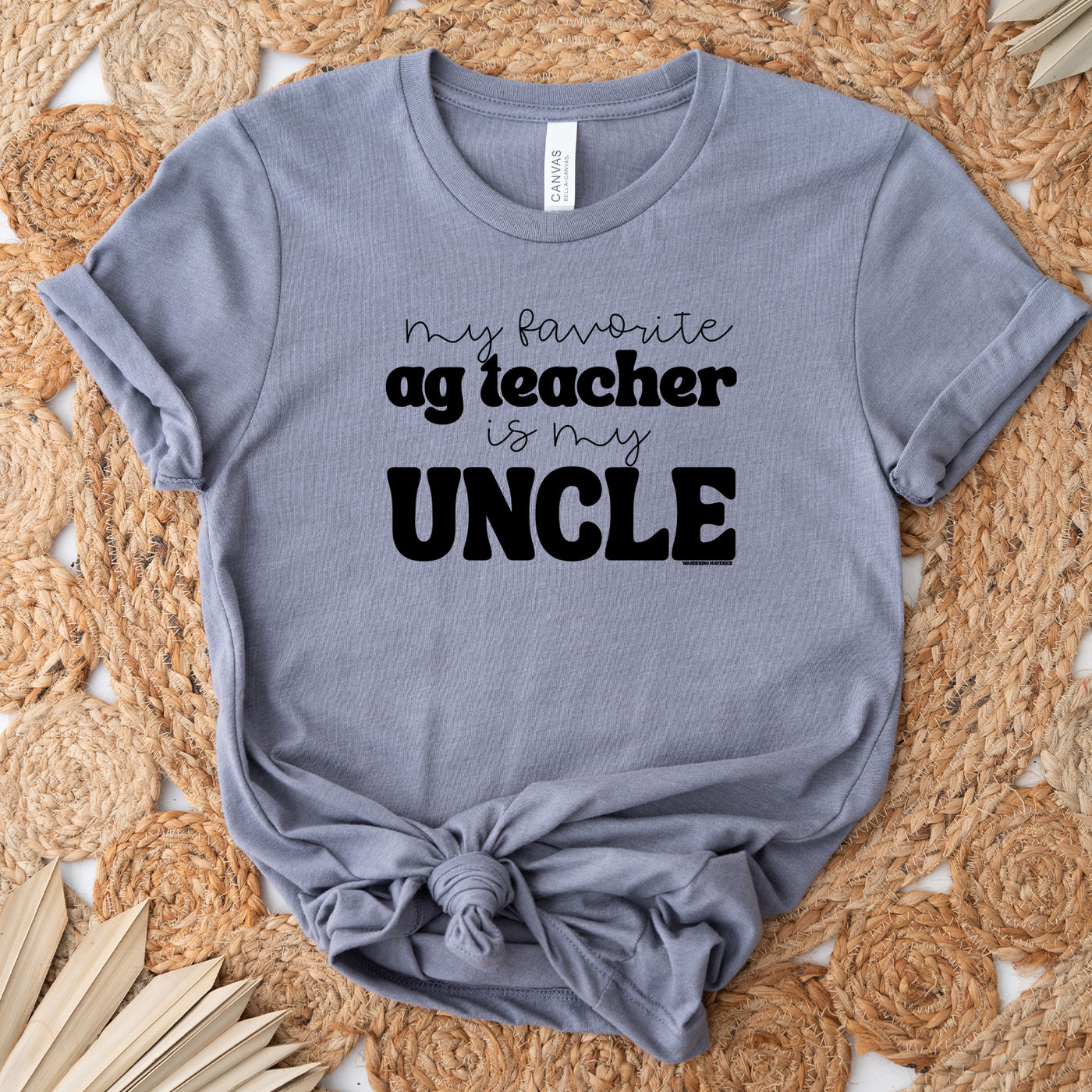 My Favorite Ag Teacher Is My Uncle T-Shirt (XS-4XL) - Multiple Colors!