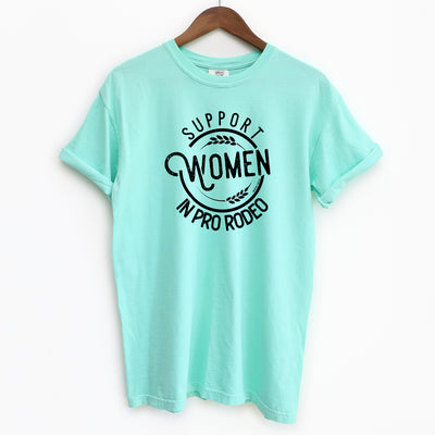 Support Women In Pro Rodeo ComfortWash/ComfortColor T-Shirt (S-4XL) - Multiple Colors!
