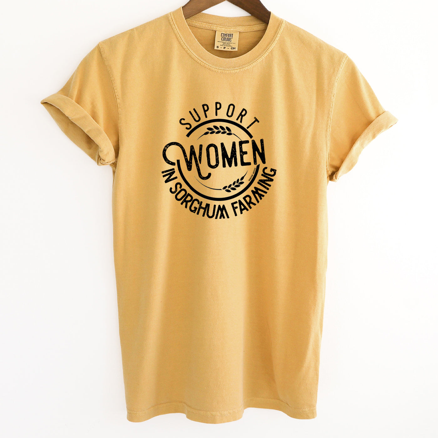 Support Women In Sorghum Farming ComfortWash/ComfortColor T-Shirt (S-4XL) - Multiple Colors!