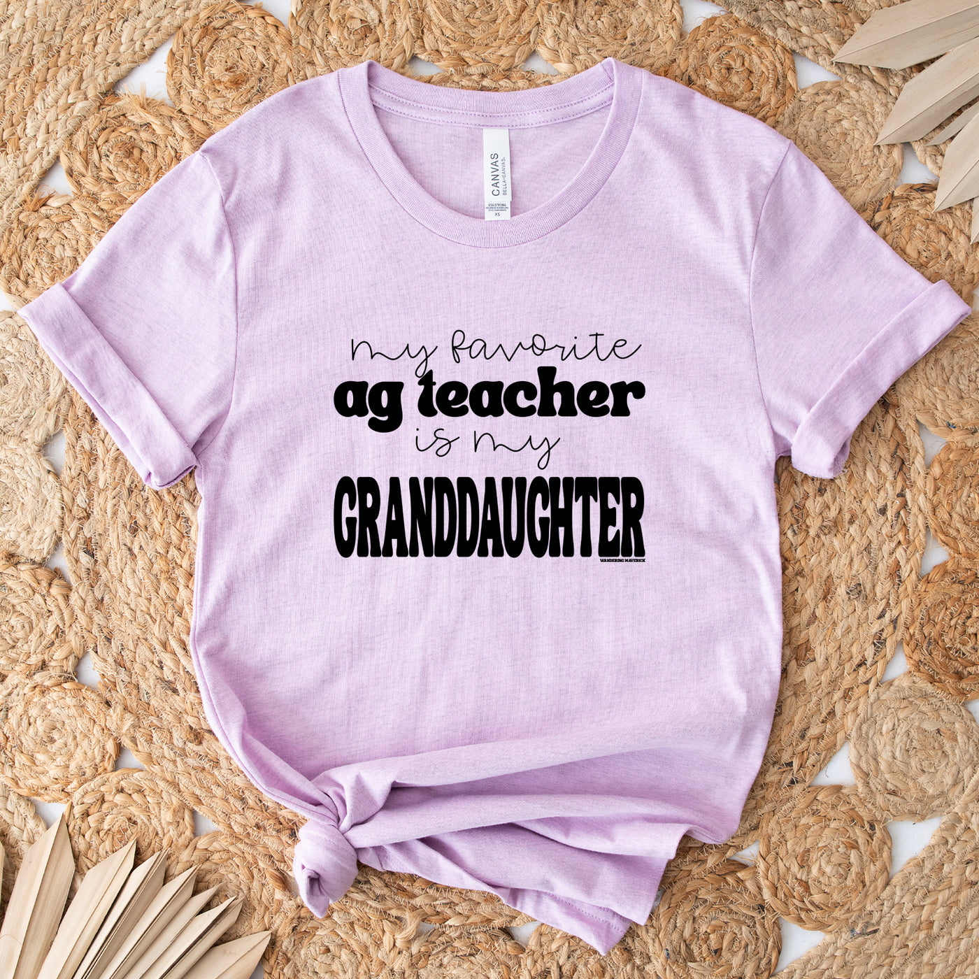 My Favorite Ag Teacher Is My Granddaughter T-Shirt (XS-4XL) - Multiple Colors!