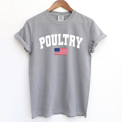 Poultry Flag ComfortWash/ComfortColor T-Shirt (S-4XL) - Multiple Colors!